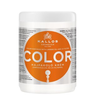 Kallos KJMN Color Hair Mask maska do włosów farbowanych 1000ml