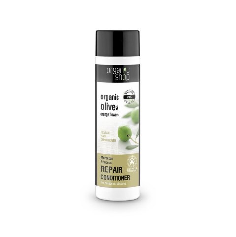 Organic Shop Moroccan Princess Repair Conditioner rewitalizująca odżywka do włosów Olive & Orange Flowers 280ml Organic Shop Moroccan Princess Repair Conditioner rewitalizująca odżywka do włosów Olive & Orange Flowers 280ml