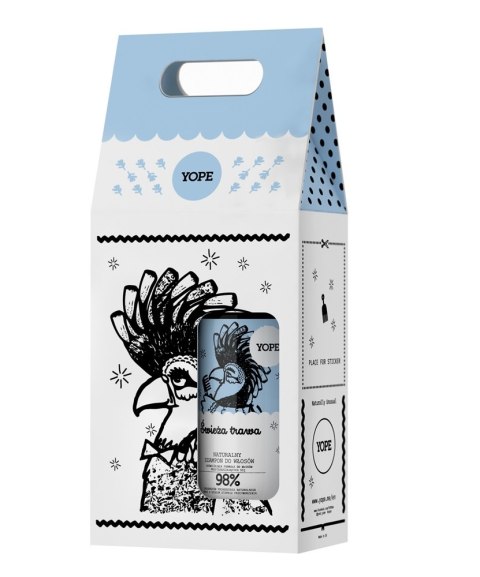 Yope Naturalny szampon do włosów Świeża Trawa 300ml + odżywka do włosów Świeża Trawa 170ml Yope Naturalny szampon do włosów Świeża Trawa 300ml + odżywka do włosów Świeża Trawa 170ml