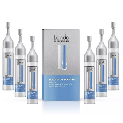 Londa Professional Scalp Vital Booster Serum wzmacniające serum stymulujące skórę głowy 6x9ml Londa Professional Scalp Vital Booster Serum wzmacniające serum stymulujące skórę głowy 6x9ml