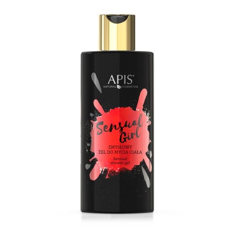 APIS Sensual Girl zmysłowy żel do mycia ciała 300ml APIS Sensual Girl zmysłowy żel do mycia ciała 300ml