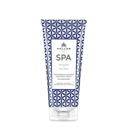 Kallos Spa Moisturizing Shower And Bath Cream nawilżający krem pod prysznic i do kąpieli z algami 200ml Kallos Spa Moisturizing Shower And Bath Cream nawilżający krem pod prysznic i do kąpieli z algami 200ml