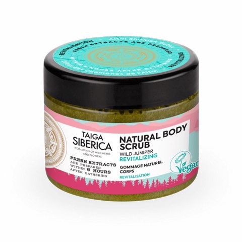 Natura Siberica Taiga Siberica naturalny regenerujący peeling do ciała Ałtajski Detox 300ml Natura Siberica Taiga Siberica naturalny regenerujący peeling do ciała Ałtajski Detox 300ml