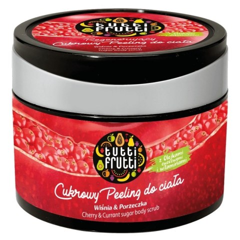 Farmona Tutti Frutti cukrowy peeling do ciała Wiśnia & Porzeczka 300g