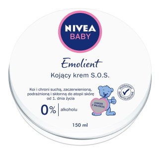 Nivea Baby Emolient kojący krem S.O.S dla dzieci 150ml