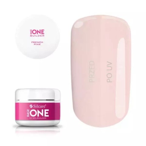 Silcare Base One French Pink żel budujący do paznokci 100g