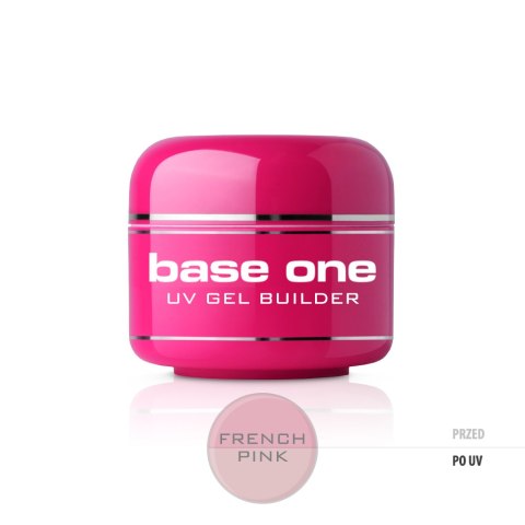 Silcare Base One French Pink żel budujący do paznokci 5g Silcare Base One French Pink żel budujący do paznokci 5g