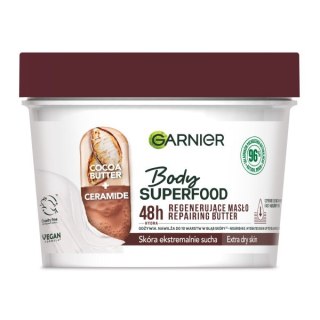 Garnier Body Superfood Cocoa regenerujące masło z masłem kakaowym i ceramidami 380ml