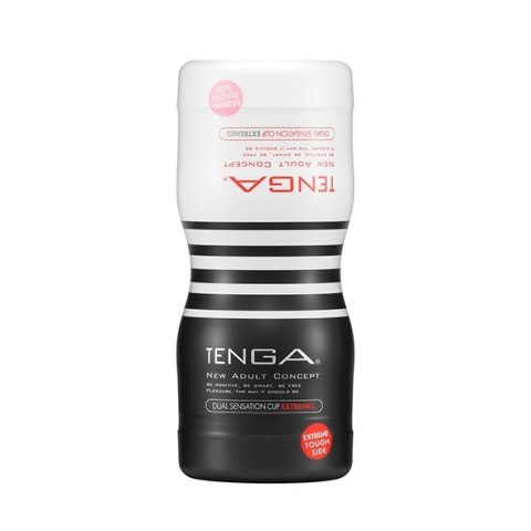 TENGA Dual Sensation Cup jednorazowy masturbator z dwoma otworami Extremes TENGA Dual Sensation Cup jednorazowy masturbator z dwoma otworami Extremes