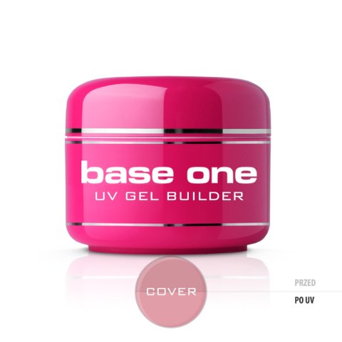 Silcare Gel Base One Cover maskujący żel UV do paznokci 30g Silcare Gel Base One Cover maskujący żel UV do paznokci 30g
