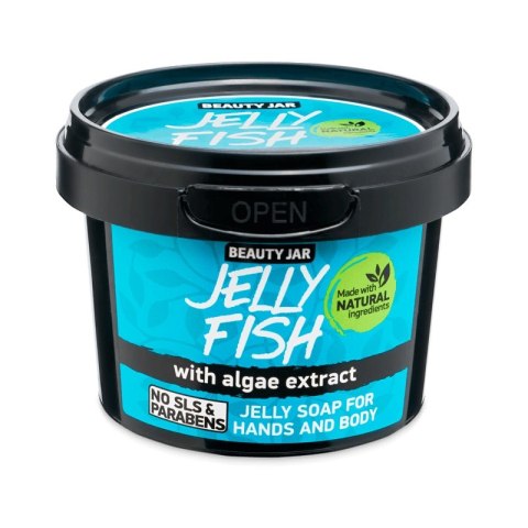 Jelly Fish żelowe mydło do rąk i ciała z ekstraktem z alg 130g BEAUTY JAR Jelly Fish żelowe mydło do rąk i ciała z ekstraktem z alg 130g BEAUTY JAR
