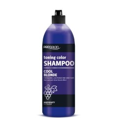 Prosalon Toning Color Shampo tonujący szampon do włosów blond rozjaśnianych i siwych 500g Chantal