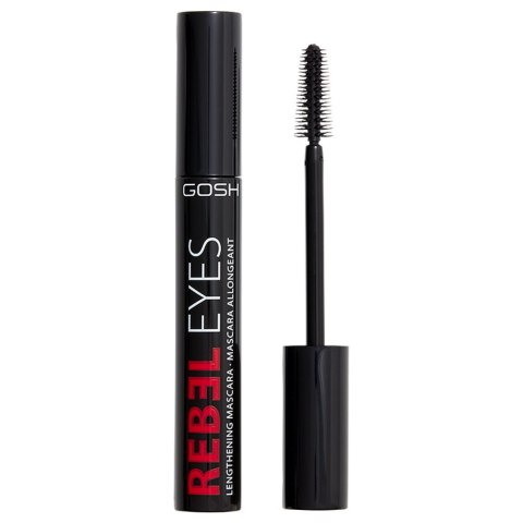 Gosh Rebel Eyes Lengthening Mascara wydłużający tusz do rzęs 001 Extreme Black 9ml