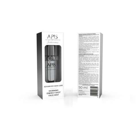 APIS Advanced Skin Care Morning Energy Shit Face Mist energetyzująca mgiełka do twarzy dla cery dojrzałej 50ml APIS Advanced Skin Care Morning Energy Shit Face Mist energetyzująca mgiełka do twarzy dla cery dojrzałej 50ml