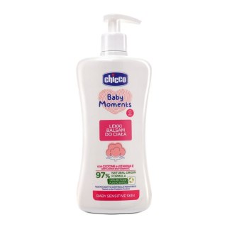 Chicco Baby Moments lekki balsam do ciała 0m+ 500ml