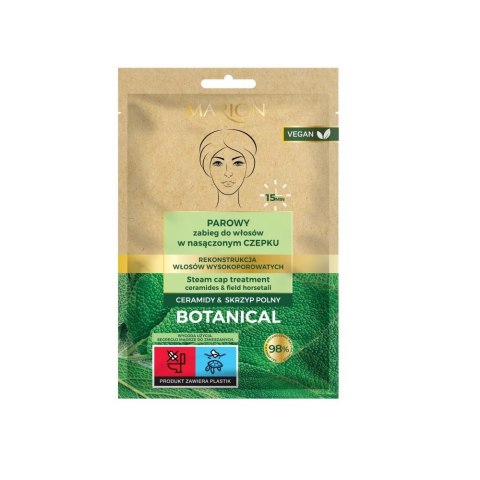 Marion Botanical parowy zabieg w nasączonym czepku Ceramidy & Skrzyp Polny 35ml Marion Botanical parowy zabieg w nasączonym czepku Ceramidy & Skrzyp Polny 35ml