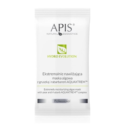 APIS Hydro Evolution ekstremalnie nawilżająca maska algowa z gruszką i rabarbarem AQUAXTREM™ 20g APIS Hydro Evolution ekstremalnie nawilżająca maska algowa z gruszką i rabarbarem AQUAXTREM™ 20g