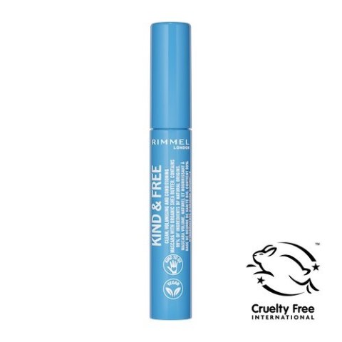 Rimmel Kind & Free Mascara wegański tusz do rzęs 002 Brown Black 7ml Rimmel Kind & Free Mascara wegański tusz do rzęs 002 Brown Black 7ml