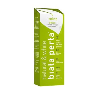 Biała Perła Mint pasta do zębów bez fluoru 75ml