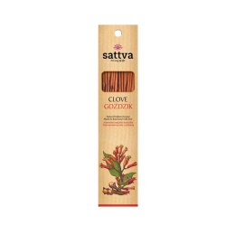 Sattva Natural Indian Incense naturalne indyjskie kadzidełko Goździk 15szt