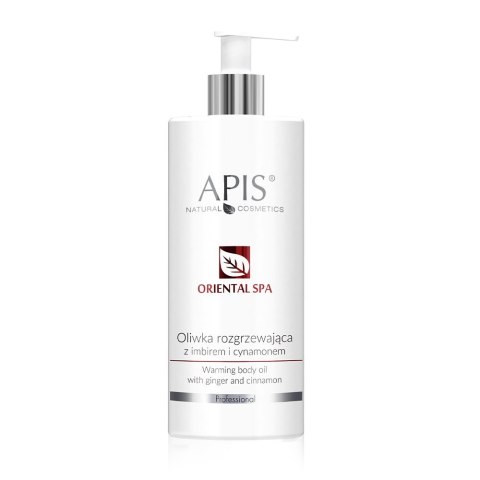 APIS Oriental Spa oliwka rozgrzewająca z imbirem i cynamonem 500ml APIS Oriental Spa oliwka rozgrzewająca z imbirem i cynamonem 500ml