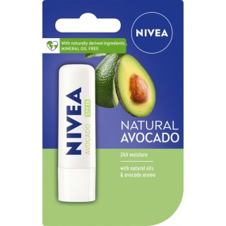 Nivea Pielęgnująca pomadka do ust Natural Avocado 4.8g