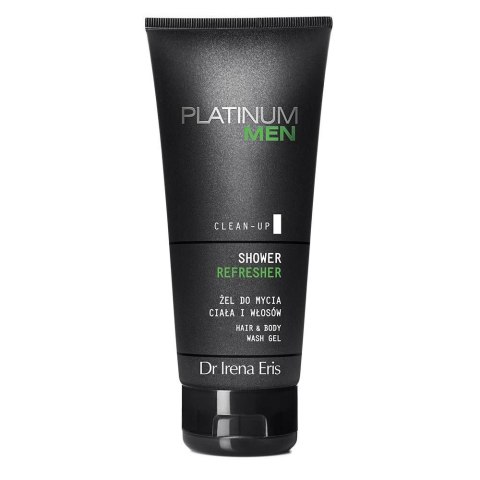 Dr Irena Eris Platinum Men Clean-Up żel do mycia ciała i włosów 200ml Dr Irena Eris Platinum Men Clean-Up żel do mycia ciała i włosów 200ml
