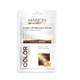 Marion Professional Color Esperto maska ożywiająca kolor włosów farbowanych Brąz 2x20ml