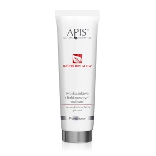 APIS Raspberry Glow maska żelowa z liofilozowanymi malinami 100ml