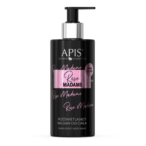 APIS Rose Madame rozświetlający balsam do ciała 300ml APIS Rose Madame rozświetlający balsam do ciała 300ml