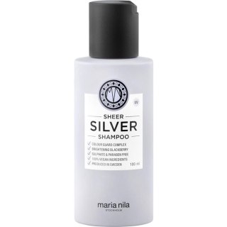 Maria Nila Sheer Silver Shampoo szampon do włosów blond i rozjaśnianych 100ml