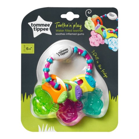 Tommee Tippee Teethe'n'Play gryzak wodny klucz 6m+