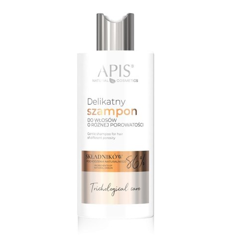 APIS Trichological Care delikatny szampon do włosów o różnej porowatości 300ml APIS Trichological Care delikatny szampon do włosów o różnej porowatości 300ml