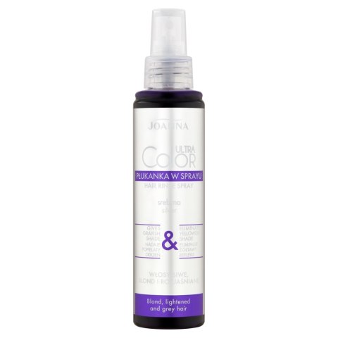 Joanna Ultra Color System Hair Rinse płukanka do włosów nadająca popielaty odcień Srebrna 150ml Joanna Ultra Color System Hair Rinse płukanka do włosów nadająca popielaty odcień Srebrna 150ml