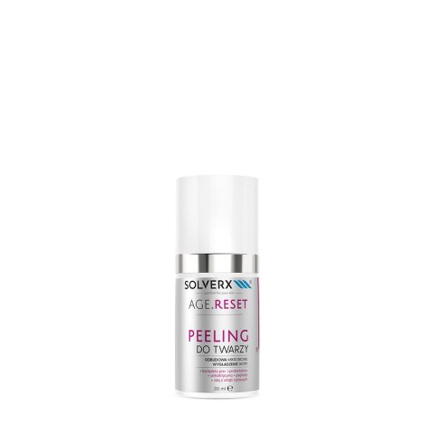 SOLVERX Age Reset peeling do twarzy odbudowujący mikrobiom 30ml SOLVERX Age Reset peeling do twarzy odbudowujący mikrobiom 30ml