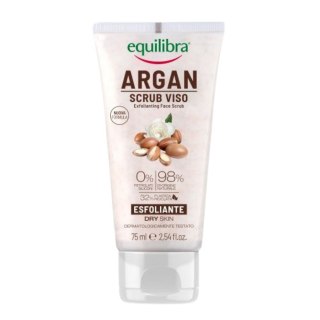 Equilibra Argan Exfoliating Face Scrub złuszczający peeling do twarzy 75ml