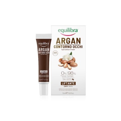 Equilibra Argan Eye Contour Cream arganowy krem pod oczy 15ml Equilibra Argan Eye Contour Cream arganowy krem pod oczy 15ml