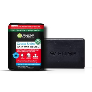 Garnier Czysta Skóra Aktywny Węgiel kostka myjąca przeciw niedoskonałościom 100g