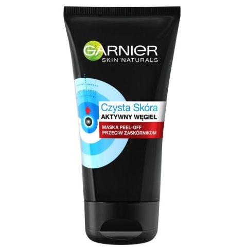 Garnier Czysta Skóra Aktywny Węgiel maska peel-off przeciw zaskórnikom 50ml Garnier Czysta Skóra Aktywny Węgiel maska peel-off przeciw zaskórnikom 50ml