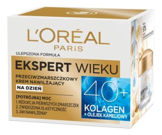 L'Oreal Paris Ekspert Wieku 40+ przeciwzmarszczkowy krem nawilżający na dzień 50ml