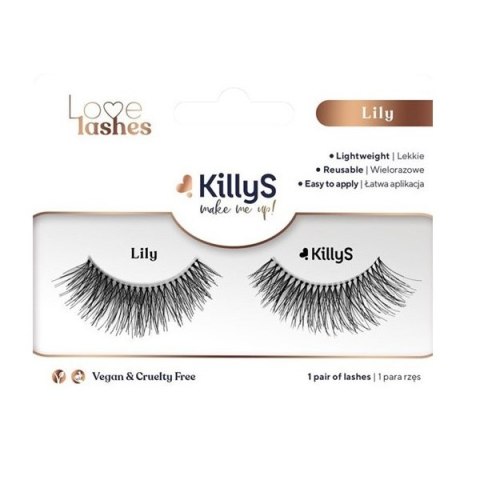 KillyS Make Me Up! Love Lashes sztuczne rzęsy na pasku Lily KillyS Make Me Up! Love Lashes sztuczne rzęsy na pasku Lily