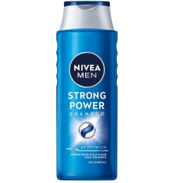 Men Strong Power wzmacniający szampon do włosów 400ml Nivea