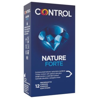 Control Nature Forte pogrubione ergonomicznie prezerwatywy z naturalnego lateksu 12szt.