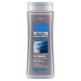 Joanna Power Men Fresh żel pod prysznic 3w1 300ml