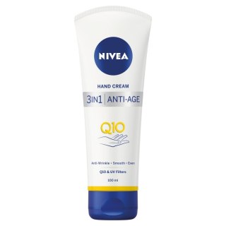 Q10 3in1 Anti-Age Hand Cream przeciwzmarszczkowy krem do rąk 100ml Nivea