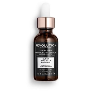 Revolution Skincare 0.5% Retinol With Rosehip Seed Oil przeciwzmarszczkowe serum nawilżające 30ml