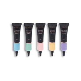 Ultimate Pigment Base Set zestaw baz pod cienie do powiek Blue + Mint + Pink + Yellow + Lilac 5x15ml Makeup Revolution