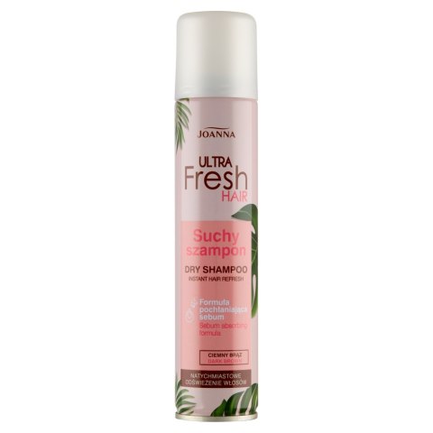 Joanna Ultra Fresh Hair suchy szampon do włosów Brown 200ml Joanna Ultra Fresh Hair suchy szampon do włosów Brown 200ml