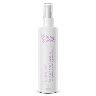 Elisium Cleaner Care & Amazing Shine płyn do odtłuszczania paznokci z olejkiem jojoba i migdałowym 150ml