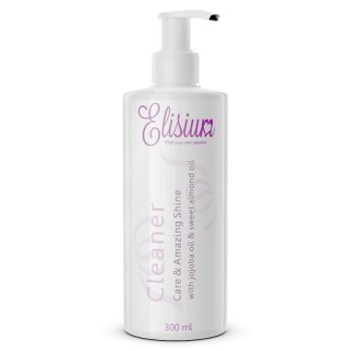 Elisium Cleaner Care & Amazing Shine płyn do odtłuszczania paznokci z olejkiem jojoba i olejkiem migdałowym 300ml